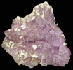 Fluorite on Barite from Caldwell Stone Quarry, Danville, Boyle County, Kentucky