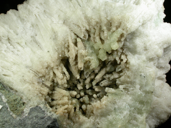 Datolite pseudomorphs after Anhydrite from Upper New Street Quarry, Paterson, Passaic County, New Jersey