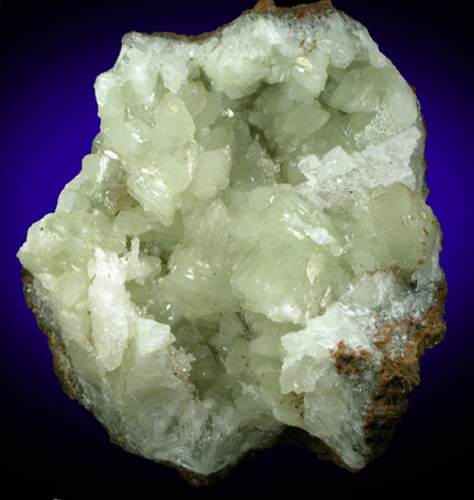 Datolite with Anhydrite and Stilpnomelane from Millington Quarry, Bernards Township, Somerset County, New Jersey