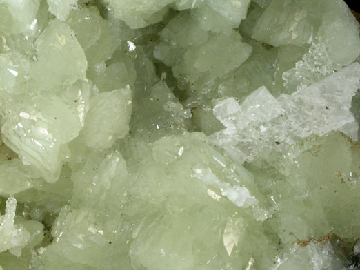 Datolite with Anhydrite and Stilpnomelane from Millington Quarry, Bernards Township, Somerset County, New Jersey