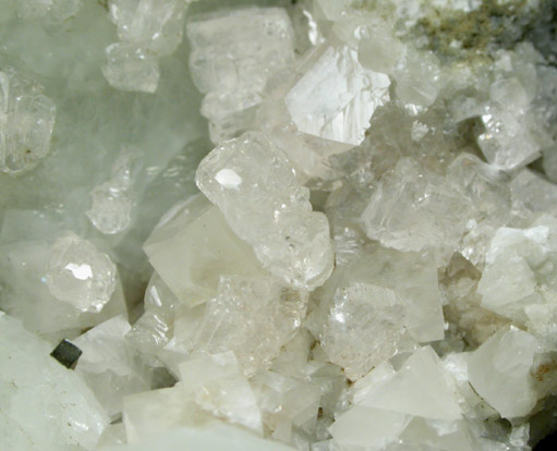 Datolite, Apophyllite, Pyrite, Calcite from Millington Quarry, Bernards Township, Somerset County, New Jersey