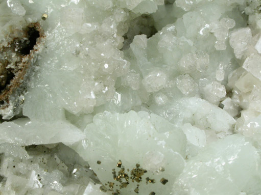 Datolite, Apophyllite, Pyrite, Calcite from Millington Quarry, Bernards Township, Somerset County, New Jersey