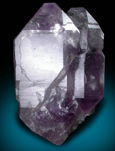 Quartz var. Amethyst Quartz from July 4th Pocket, Intergalactic Pit, Deer Hill, Stow, Oxford County, Maine