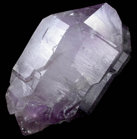 Quartz var. Amethyst Quartz from July 4th Pocket, Intergalactic Pit, Deer Hill, Stow, Oxford County, Maine