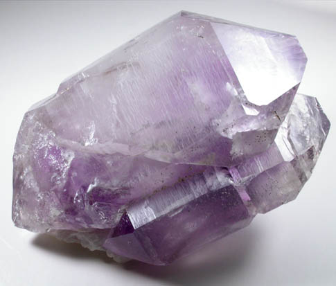 Quartz var. Amethyst Quartz from July 4th Pocket, Intergalactic Pit, Deer Hill, Stow, Oxford County, Maine