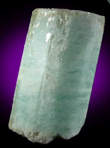 Beryl (18-sided crystal) from McGinnis Mine, Wentworth, Grafton County, New Hampshire