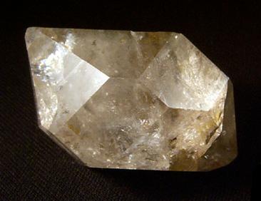 Quartz var. Herkimer Diamond from Hickory Hill Diamond Diggings, Fonda, Montgomery County, New York