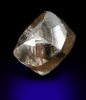 Diamond (2.19 carat gray-brown dodecahedral crystal) from Damtshaa Mine, near Orapa, Botswana