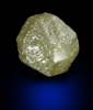 Diamond (2.39 carat greenish-gray complex crystal) from Bakwanga Mine, Mbuji-Mayi (Miba), Democratic Republic of the Congo