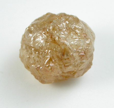 Diamond (1.79 carat gray-brown complex crystal) from Bakwanga Mine, Mbuji-Mayi (Miba), Democratic Republic of the Congo