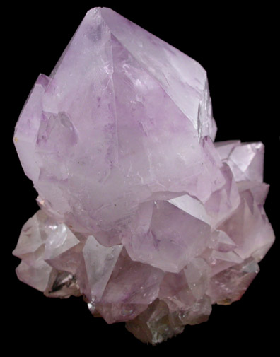 Quartz var. Amethyst (Cactus Quartz) from Boekenhouthoek area, Mpumalanga Province, South Africa