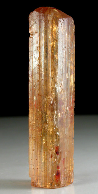 Topaz var. Imperial Topaz from Ouro Preto, Minas Gerais, Brazil