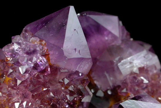 Quartz var. Amethyst (Cactus Quartz) from Boekenhouthoek area, Mpumalanga Province, South Africa