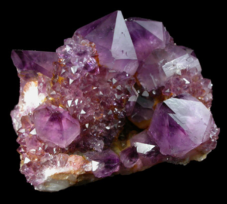 Quartz var. Amethyst (Cactus Quartz) from Boekenhouthoek area, Mpumalanga Province, South Africa