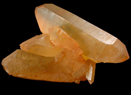 Quartz with Limonite coating from Corinto, Minas Gerais, Brazil