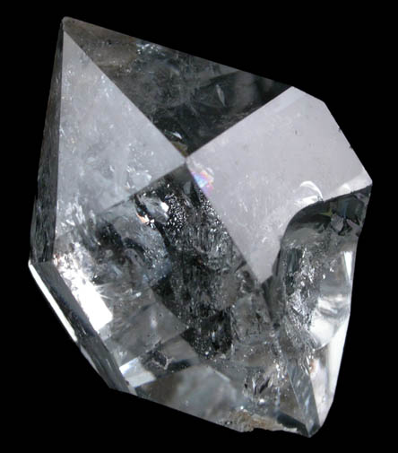 Quartz var. Herkimer Diamond from Laurie's property off Stone Arabia Road, Palatine, Montgomery County, New York