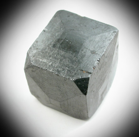 Magnetite (rare cubic and tetrahexahedral crystal form) from ZCA Mine No. 4, Fowler Ore Body, 2500' Level, Balmat, St. Lawrence County, New York