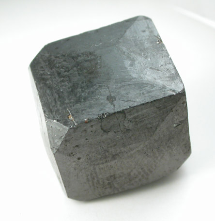 Magnetite (rare cubic and tetrahexahedral crystal form) from ZCA Mine No. 4, Fowler Ore Body, 2500' Level, Balmat, St. Lawrence County, New York