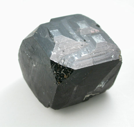 Magnetite (rare cubic and tetrahexahedral crystal form) from ZCA Mine No. 4, Fowler Ore Body, 2500' Level, Balmat, St. Lawrence County, New York