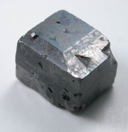 Magnetite (rare cubic and tetrahexahedral crystal form) from ZCA Mine No. 4, Fowler Ore Body, 2500' Level, Balmat, St. Lawrence County, New York