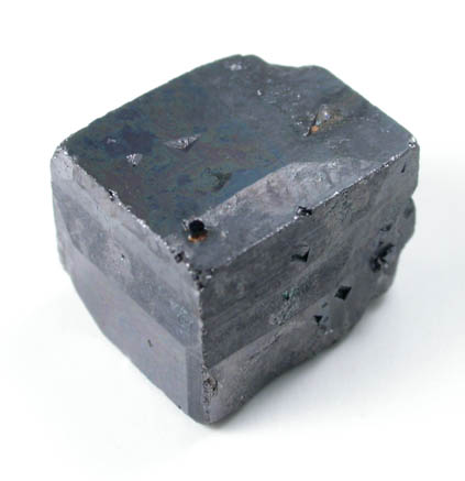 Magnetite (rare cubic and tetrahexahedral crystal form) from ZCA Mine No. 4, Fowler Ore Body, 2500' Level, Balmat, St. Lawrence County, New York