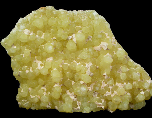 Ettringite from Wessels Mine, Kalahari Manganese Field, Northern Cape Province, South Africa