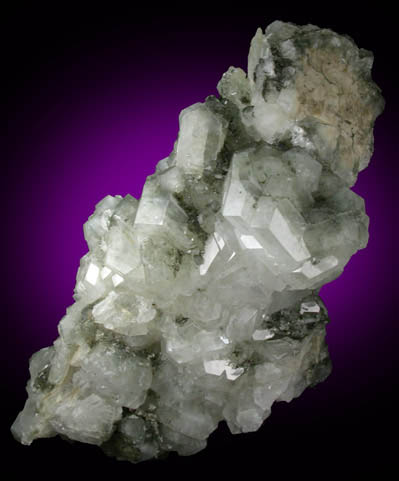 Apophyllite with Calcite from Millington Quarry, Bernards Township, Somerset County, New Jersey