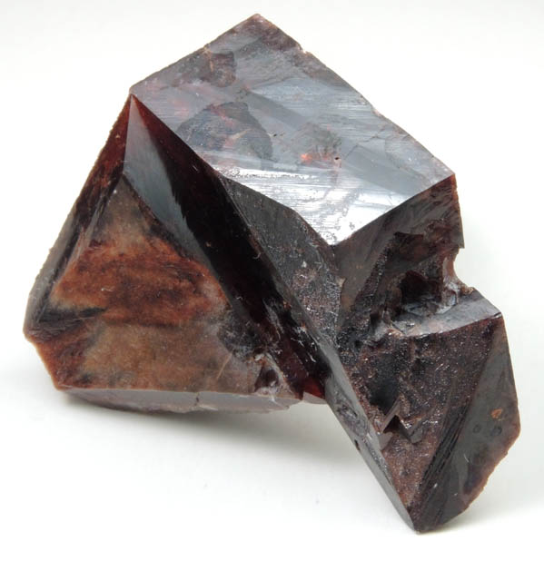 Rhodochrosite (twinned crystals) from Mont Saint-Hilaire, Québec, Canada