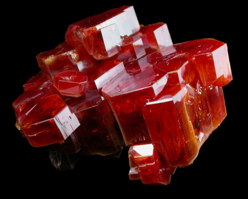 Vanadinite from Mibladen, Haute Moulouya Basin, Zeida-Aouli-Mibladen belt, Midelt Province, Morocco