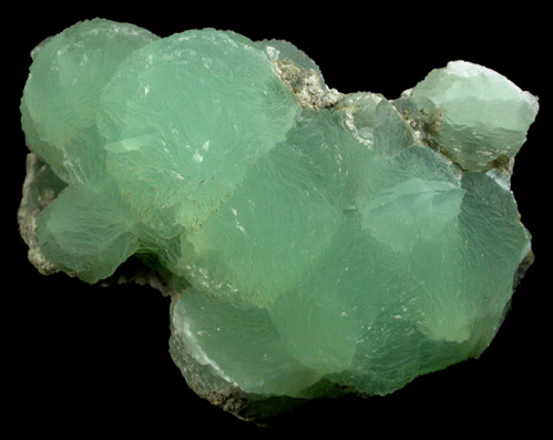 Prehnite from Prospect Park Quarry, Prospect Park, Passaic County, New Jersey