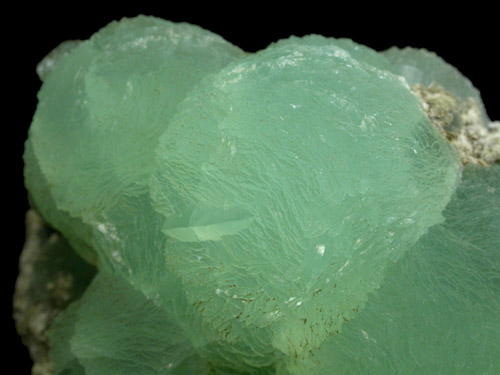 Prehnite from Prospect Park Quarry, Prospect Park, Passaic County, New Jersey