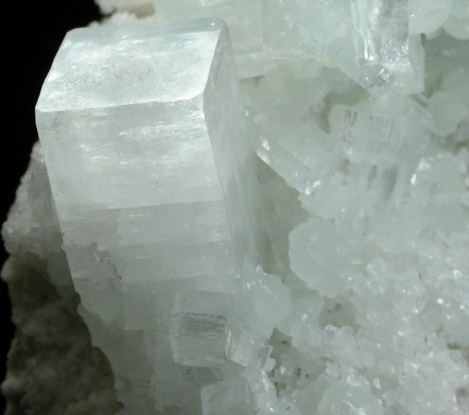 Apophyllite, Prehnite, Calcite from Pune District, Maharashtra, India