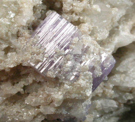 Fluorapatite with Quartz and Muscovite on Albite from Harvard Quarry, Noyes Mountain, Greenwood, Oxford County, Maine