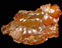 Quartz var. Carnelian from Stirling Brook, Warren Township, Somerset County, New Jersey