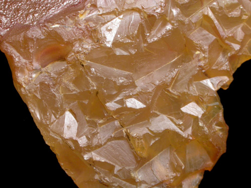 Quartz var. Carnelian from Stirling Brook, Warren Township, Somerset County, New Jersey