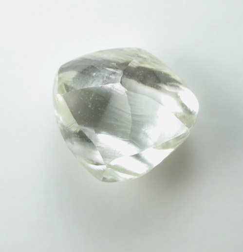 Diamond (1.72 carat colorless complex crystal) from Premier Mine, Gauteng Province, South Africa