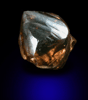 Diamond (2.58 carat brown octahedral crystal) from Argyle Mine, Kimberley, Western Australia, Australia