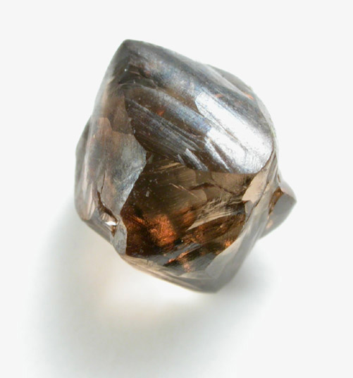 Diamond (2.58 carat brown octahedral crystal) from Argyle Mine, Kimberley, Western Australia, Australia