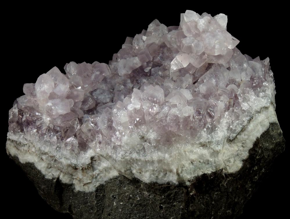 Quartz var. Amethyst Quartz from Millington Quarry, Bernards Township, Somerset County, New Jersey