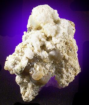 Prehnite, Scolecite, Chabazite on Epidote from #5 Pit, Italian Mt., Taylor Park, Colorado