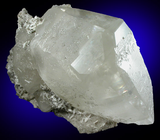 Calcite with Laumontite from Prospect Park Quarry, Prospect Park, Passaic County, New Jersey