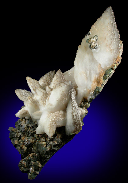 Calcite with Galena and Chalcopyrite from Bansk Stiavnica District, Bansk Stiavnica-Hodrusa-Hamr Ore Field, Slovak Republic (Slovakia)