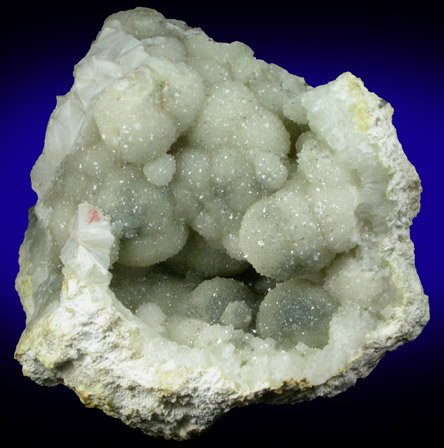 Pectolite with Apophyllite from Millington Quarry, Bernards Township, Somerset County, New Jersey