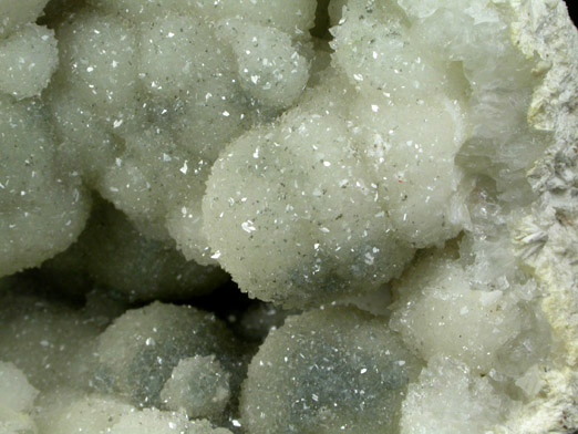 Pectolite with Apophyllite from Millington Quarry, Bernards Township, Somerset County, New Jersey