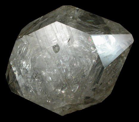 Quartz var. Herkimer Diamond from Diamond Acres (Hastings Farm), Fonda, Montgomery County, New York