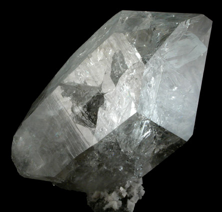 Quartz var. Herkimer Diamond with Dolomite from Eastern Rock Products Quarry (Benchmark Quarry), St. Johnsville, Montgomery County, New York