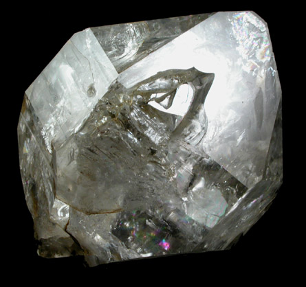 Quartz var. Herkimer Diamond from Diamond Acres (Hastings Farm), Fonda, Montgomery County, New York