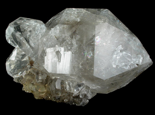 Quartz var. Herkimer Diamond from Diamond Acres (Hastings Farm), Fonda, Montgomery County, New York