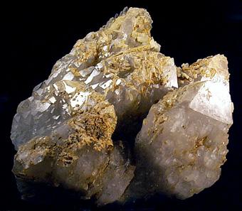 Quartz var. Milky with Apatite overgrowth from Palermo Mine, North Groton Pegmatite District, Grafton County, New Hampshire