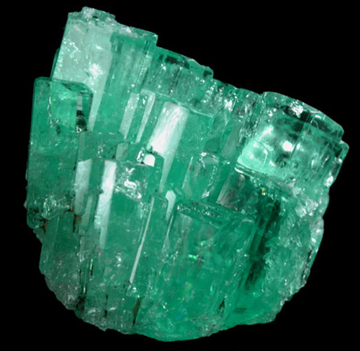 Beryl var. Emerald from Coscuez Mine, Vasquez-Yacop District, Boyac Department, Colombia